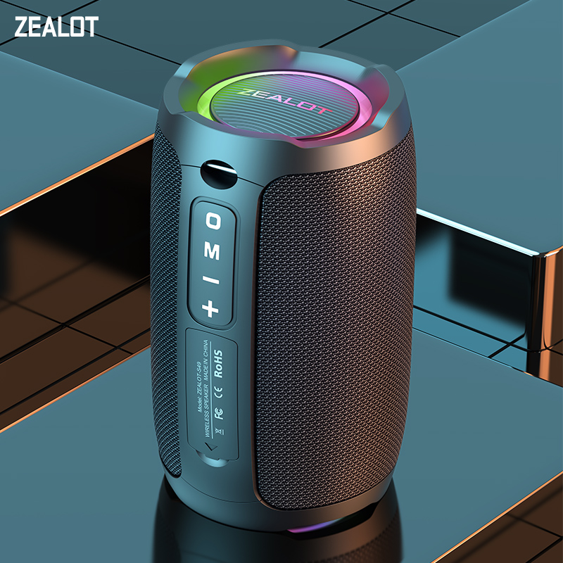 Holy Stone Drone Hs175 - ZEALOT-S49 Altavoz Bluetooth portátil 360 Sonido