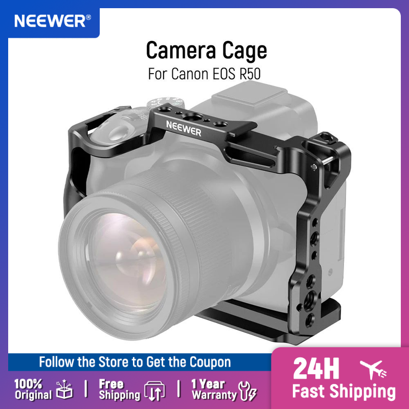 Canon Camera Eos R50 - Jaula de cámara NEEWER R50 Compatible