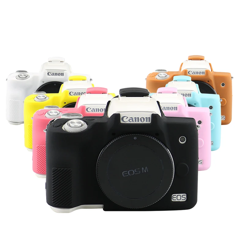 Canon Camera Eos M50 Mark Ii - Funda protectora de silicona M50 para