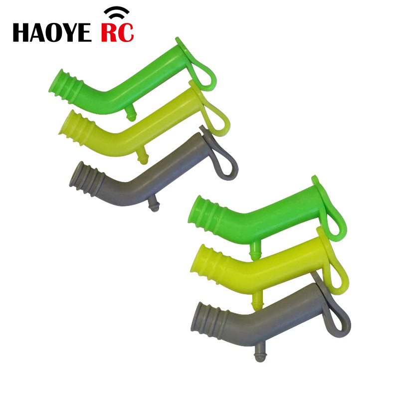 Rc Helicopter Gas - Haoye-tubo de extensión de escape de