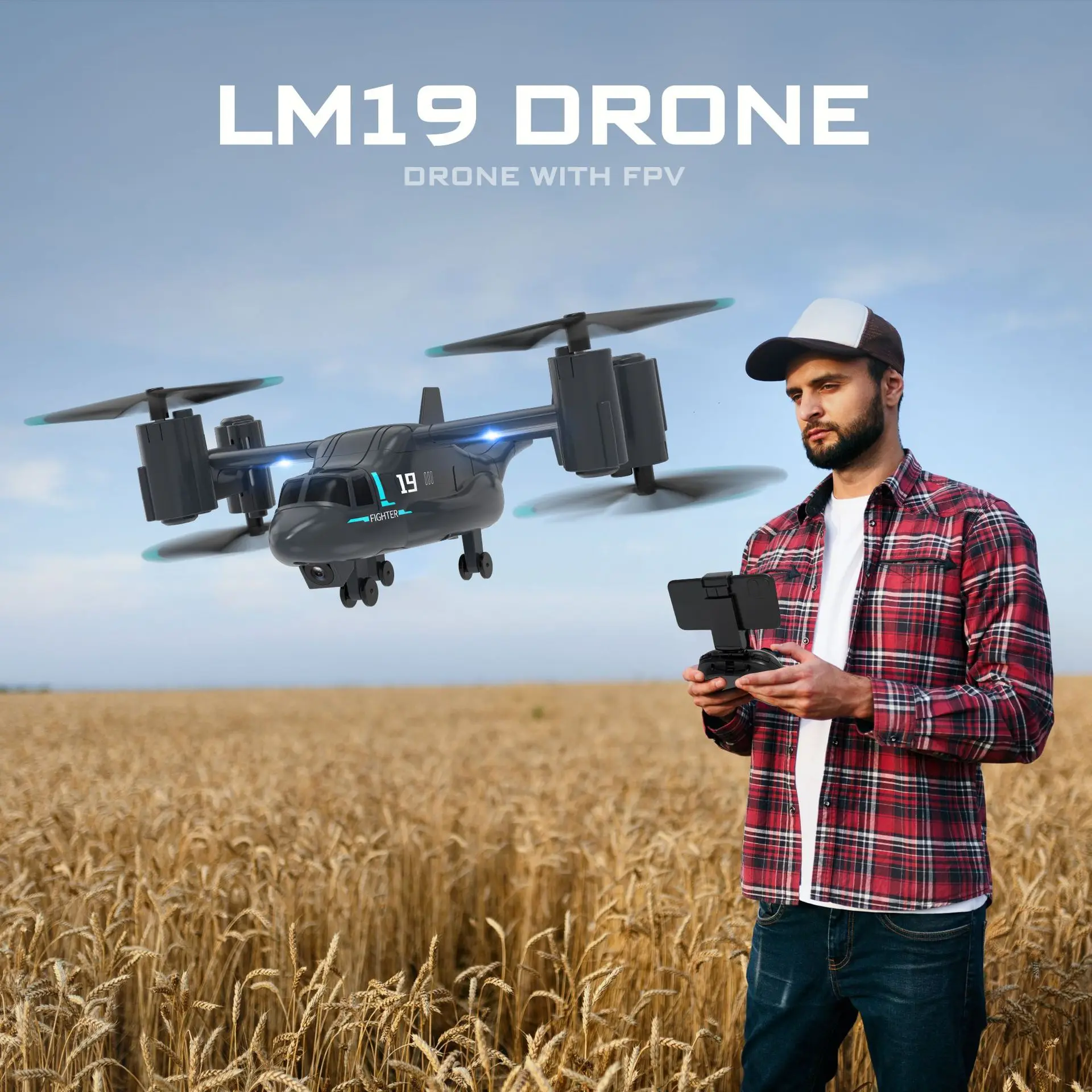 LM19 Helicóptero De Control Re - Jjrc Drone X12 reseña y precio