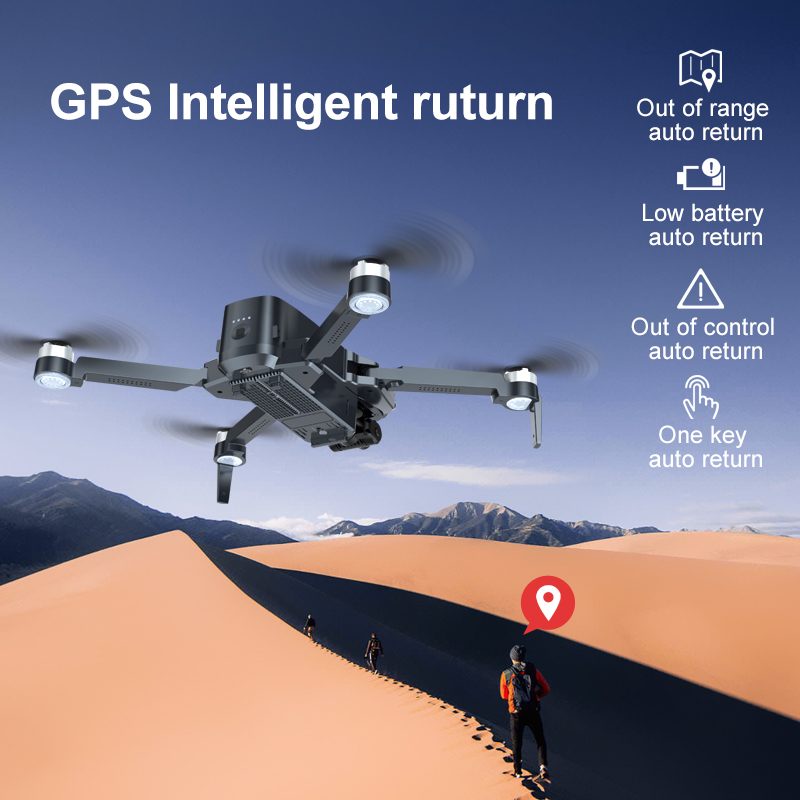 JJRC X20 3-Axis Gimbal Anti-sh - Jjrc Drone X20 reseña y precio