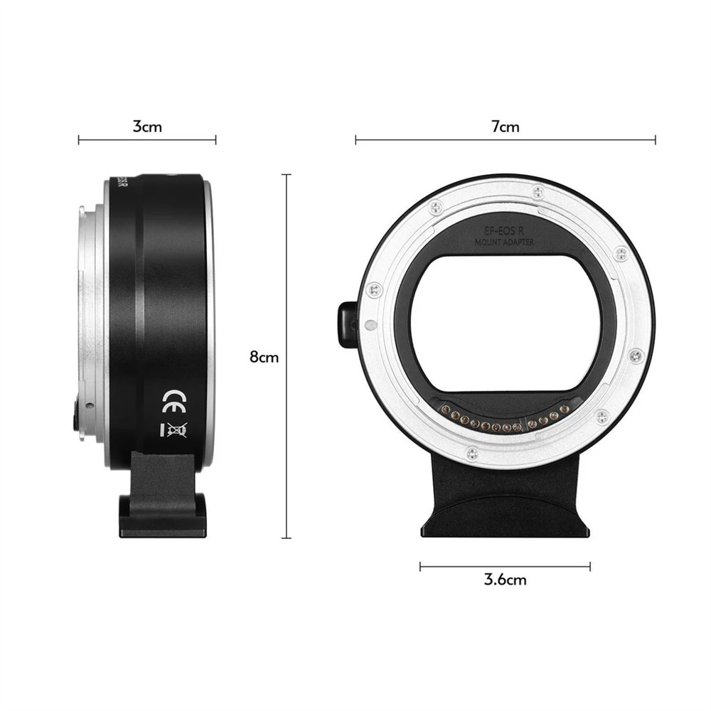 Adaptador de montura EOS R, le - Canon Camera Eos R50 reseña y precio