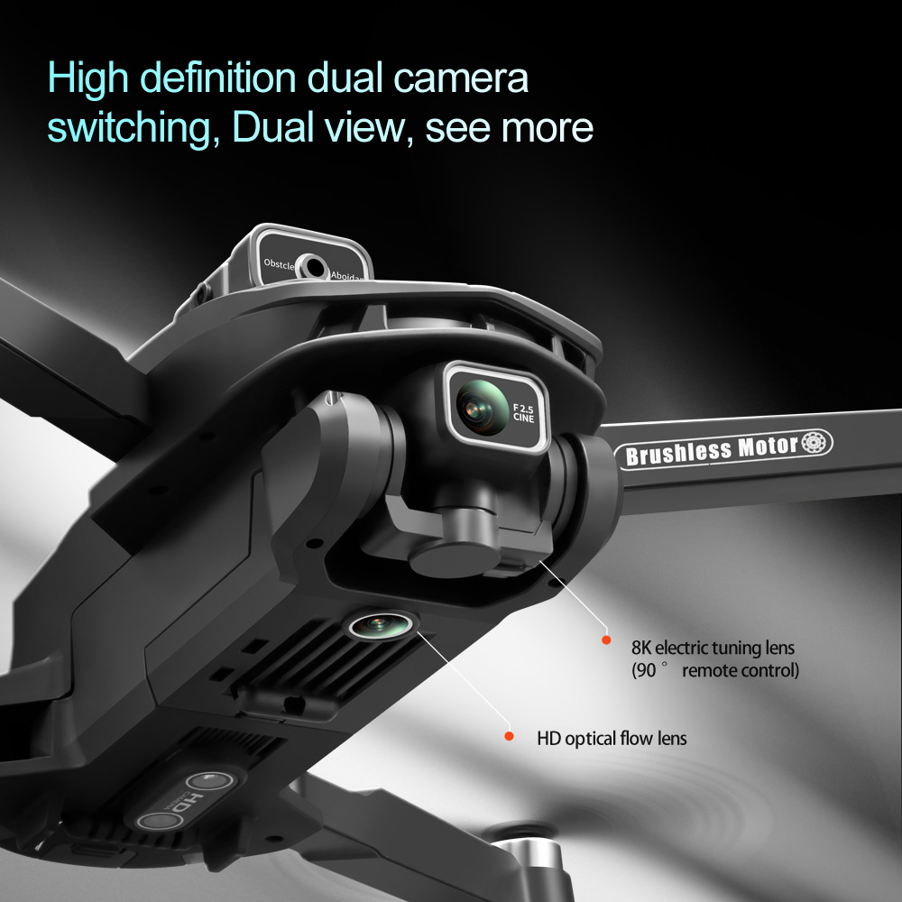 V168 PRO Max GPS Drone 8K Prof - Rc Helicopter Charger reseña y precio