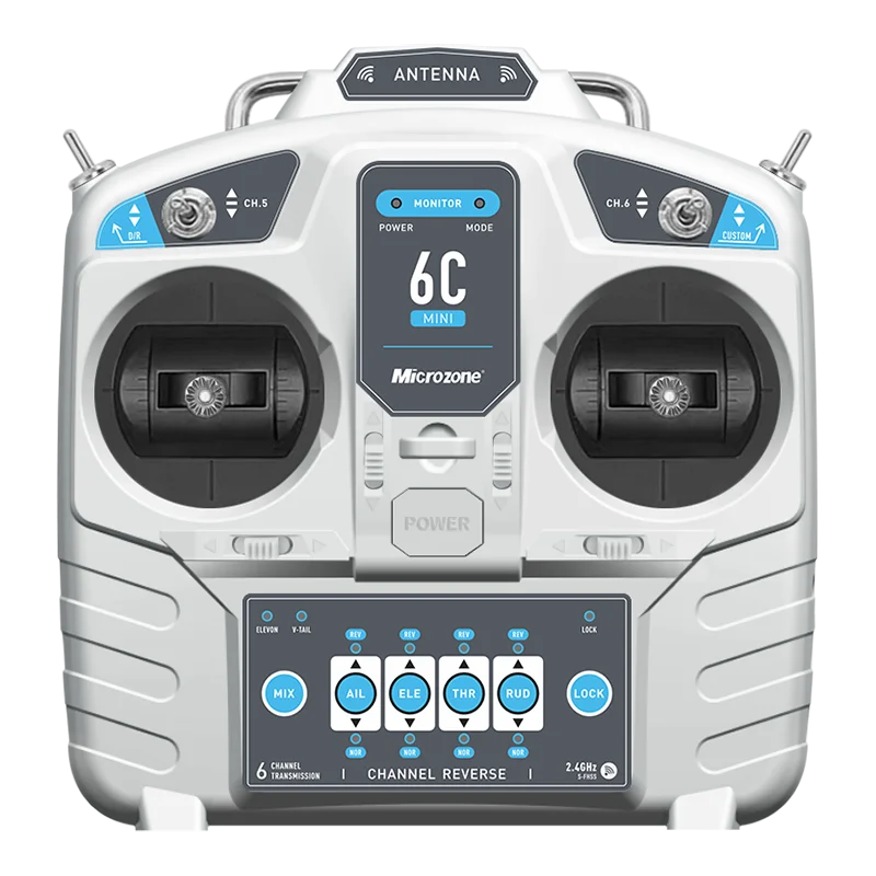 MicroZone-controlador transmis - Rc Helicopter Electric reseña y precio