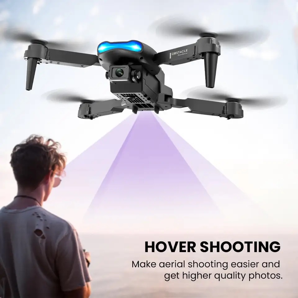 Nuevo Mini drone E99 4K WIFI H - Rc Helicopter Gas reseña y precio