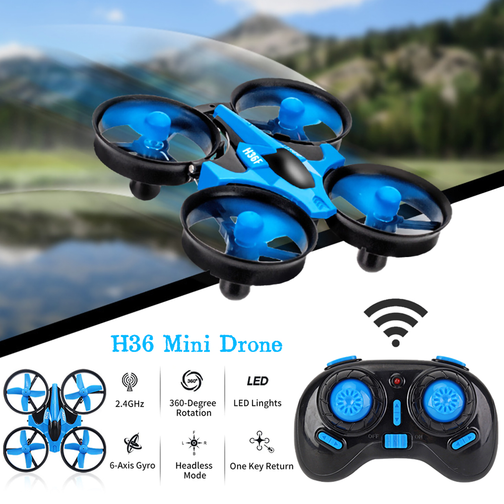 JJRC H36 Mini Rc Drone 4 canal - Rc Helicopter Electric reseña y precio